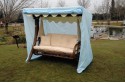 WOODEN BED LUXURIOUS SWING