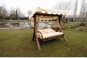 WOODEN BED LUXURIOUS SWING